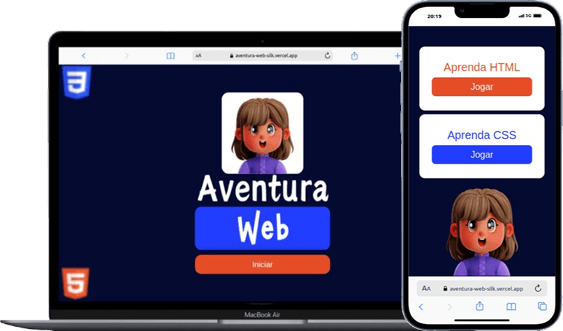Imagem do site de um cliente